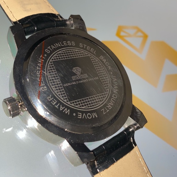 Real diamond men Watch custom made exclusive collections not CZ mot moissanite! - Picture 3 of 5